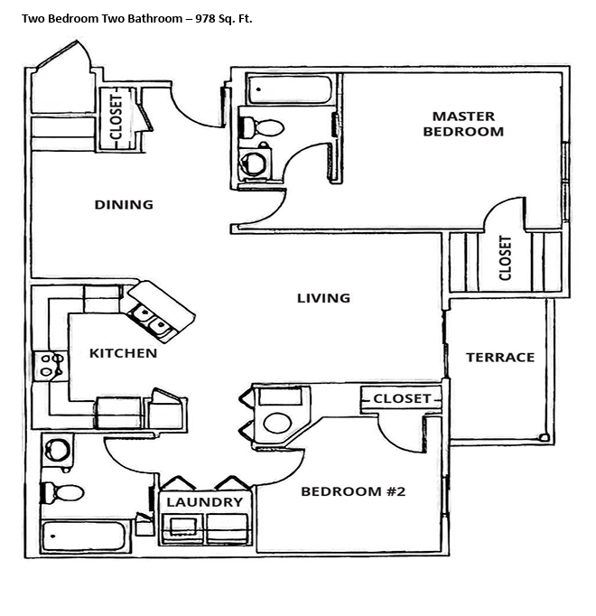 2 BEDROOM