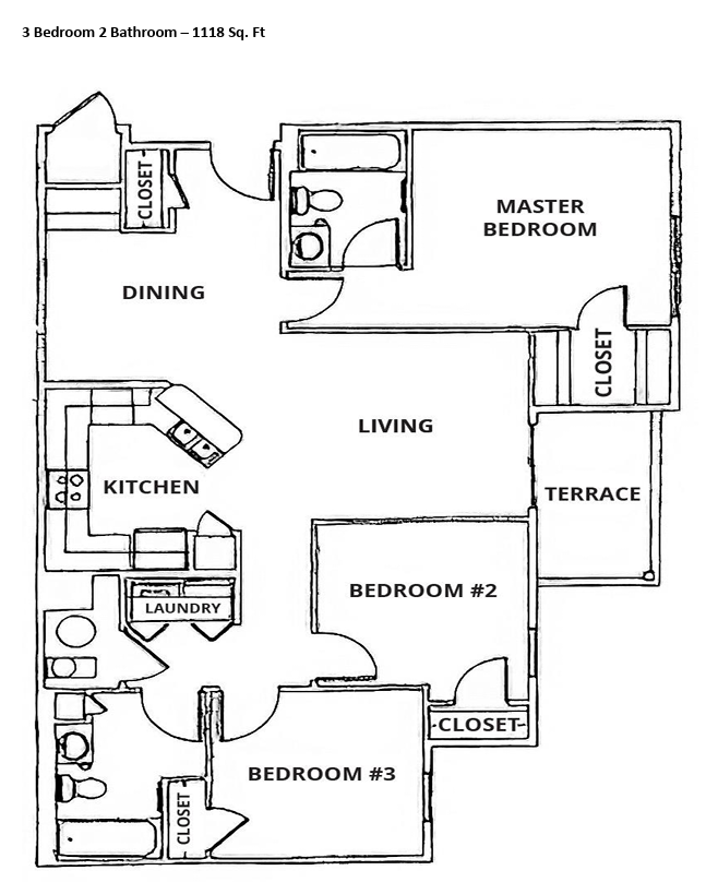 3 BEDROOM