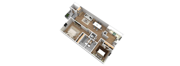 2 Bedrooms, 2 Bathrooms