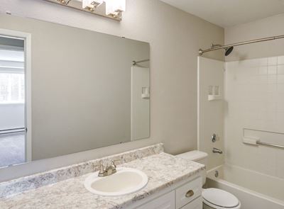 Model bathroom