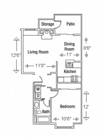 Two Bedroom Two Bathroom Two Bedroom Two Bathroom