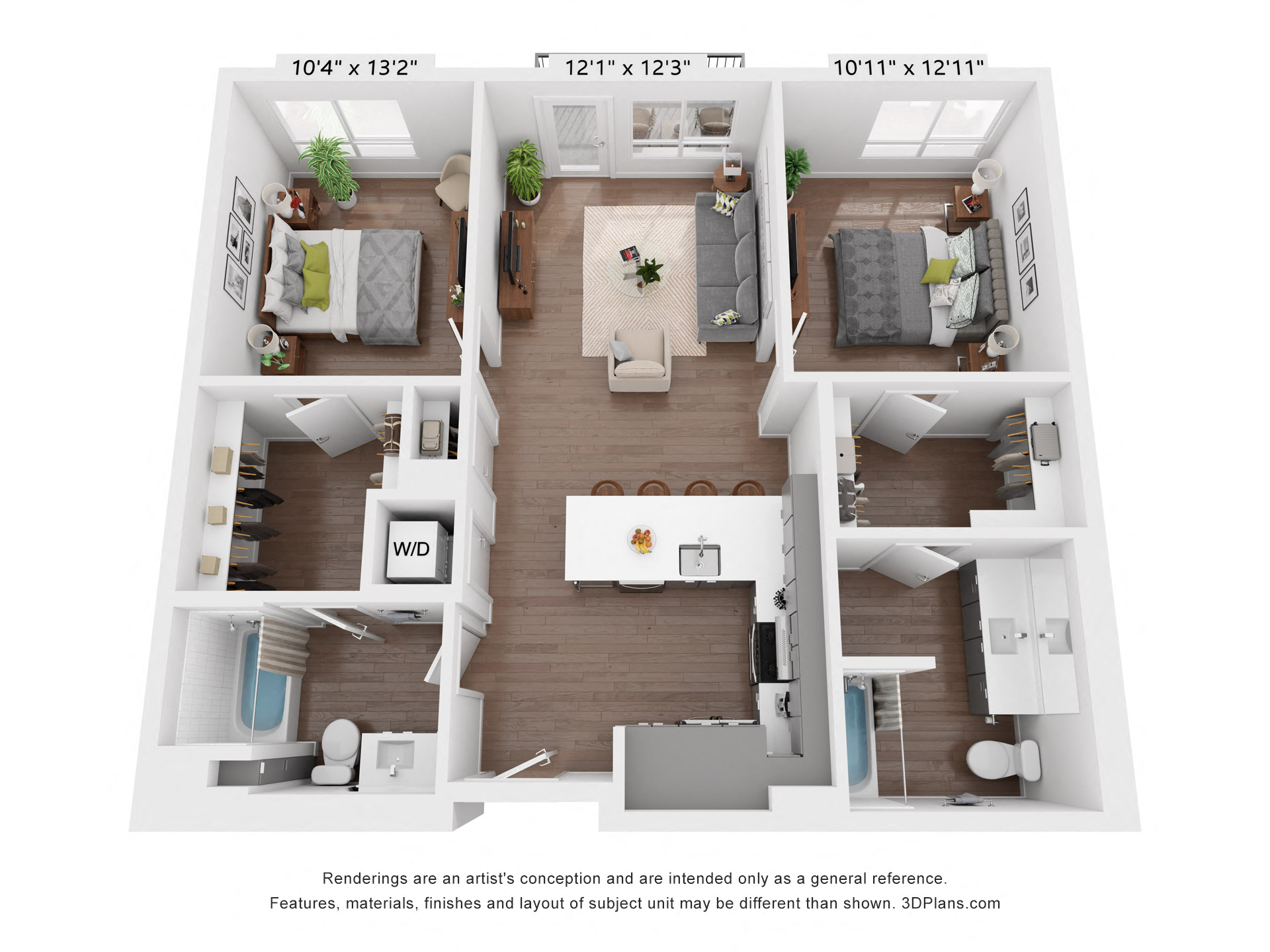 201 Del Sol Drive 1-3 Beds Apartment for Rent - Photo Gallery 16