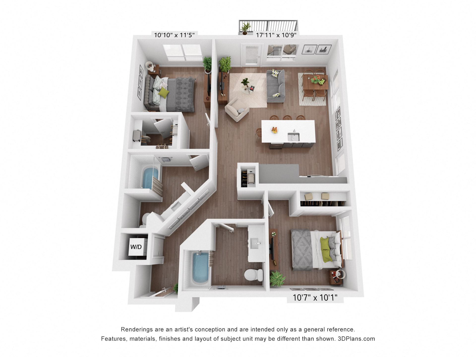 201 Del Sol Drive 1-3 Beds Apartment for Rent - Photo Gallery 22