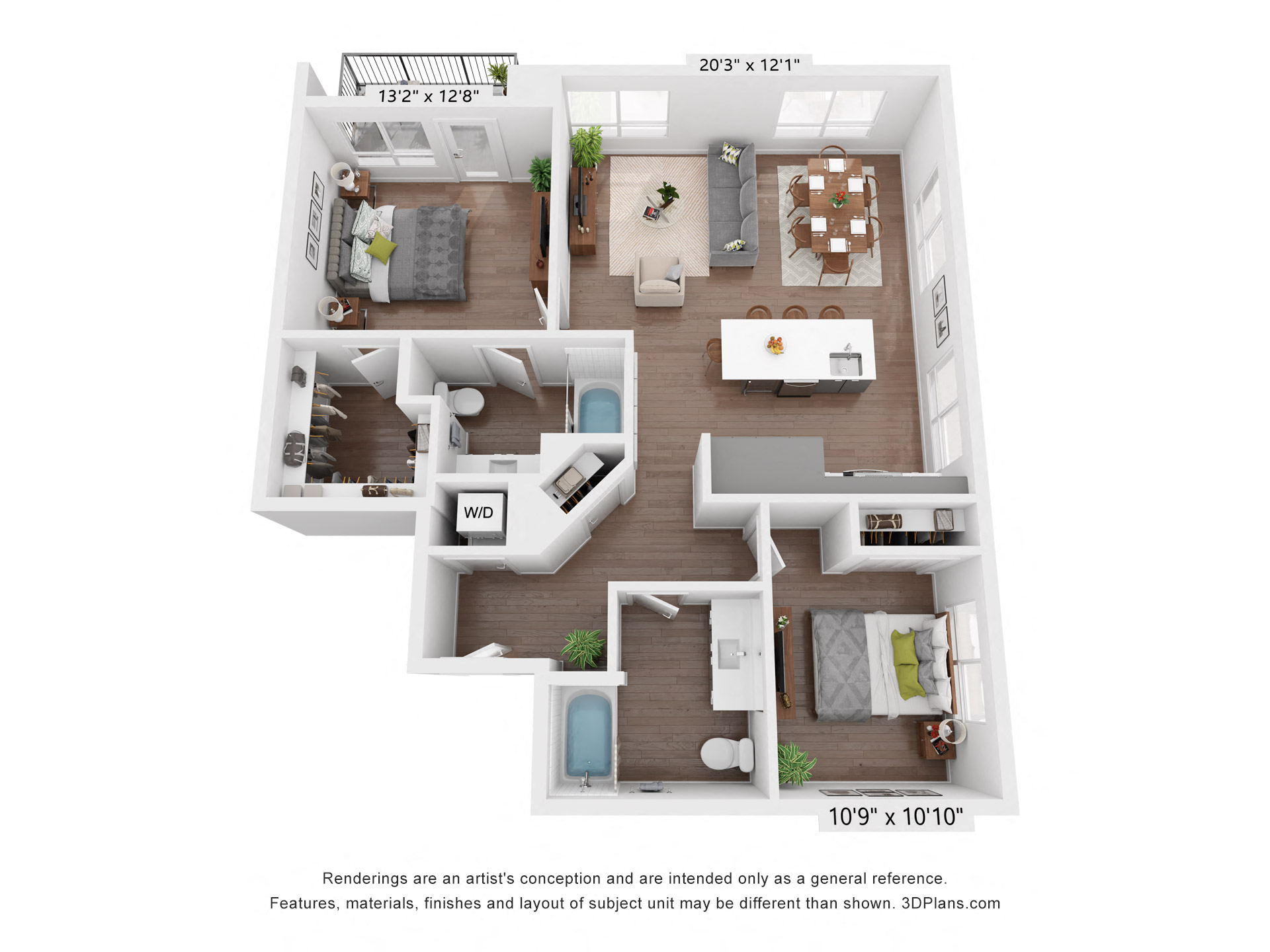 201 Del Sol Drive 1-3 Beds Apartment for Rent - Photo Gallery 26