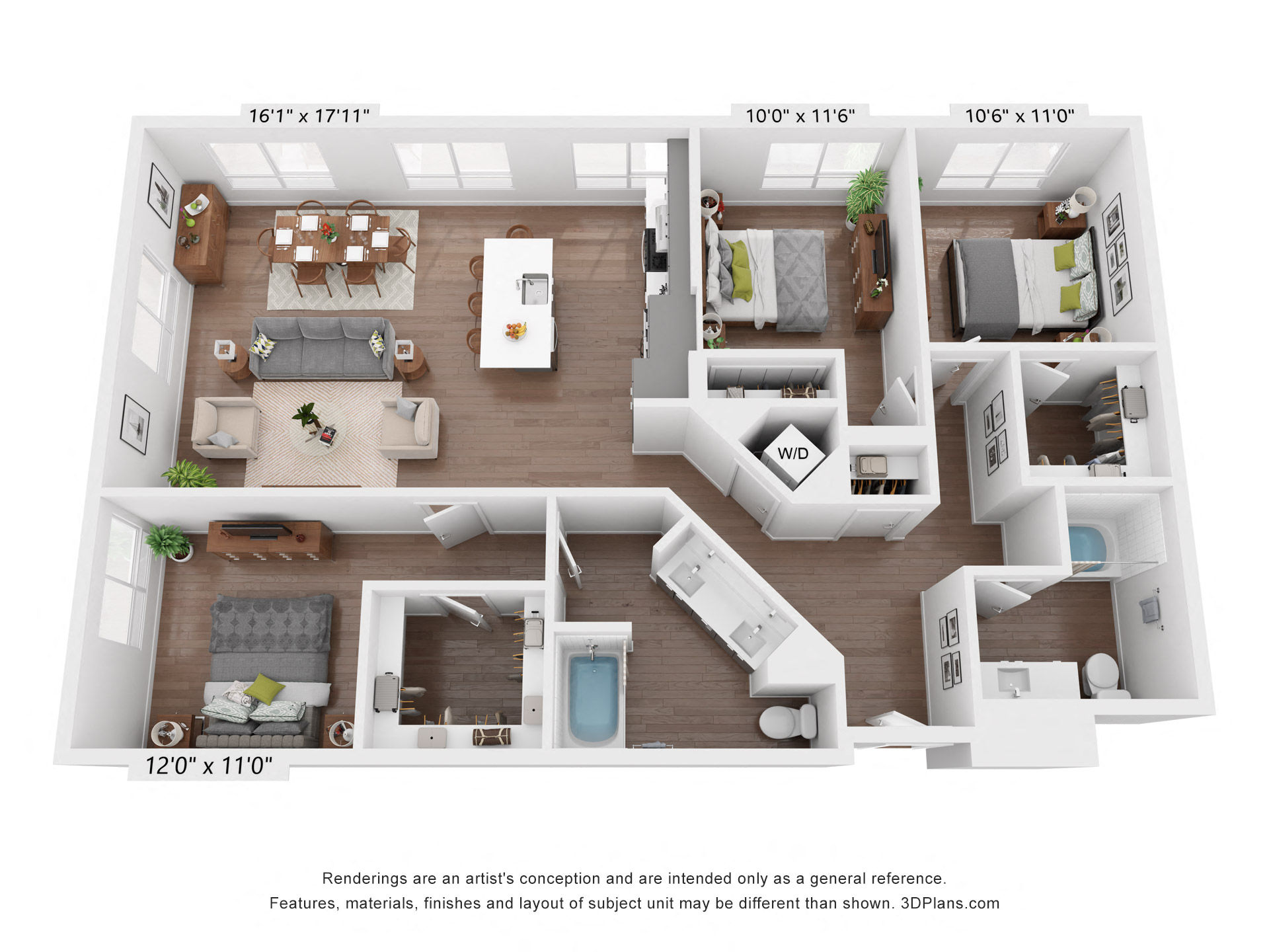 201 Del Sol Drive 1-3 Beds Apartment for Rent - Photo Gallery 33