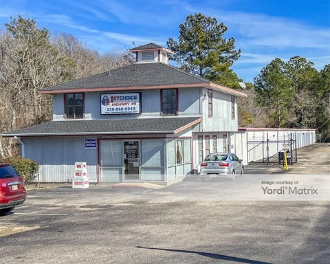 Storage Units for Rent available at 8056 Highway 49, Gulfport, MS 39501