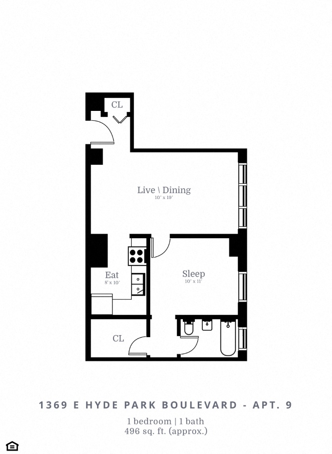 1 Bed | 1 Bath (B1)