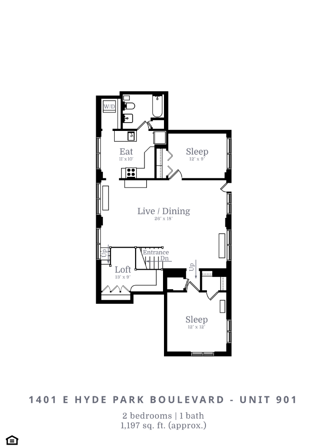2 Bed | 2 Bath (C5)