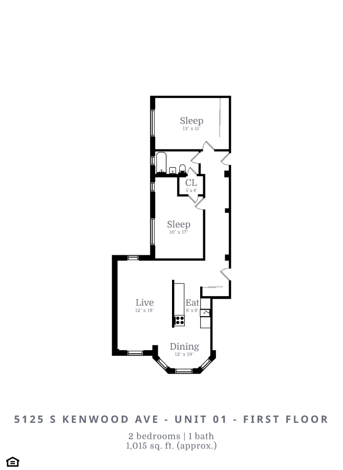 2 Bedroom | 1 Bath (C4)
