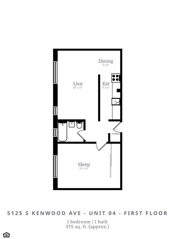 1 Bed | 1 Bath (B4)