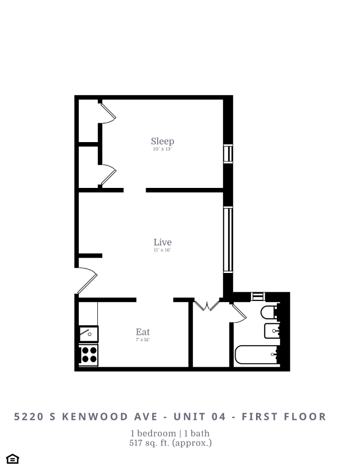 1 Bed | 1 Bath (B10)