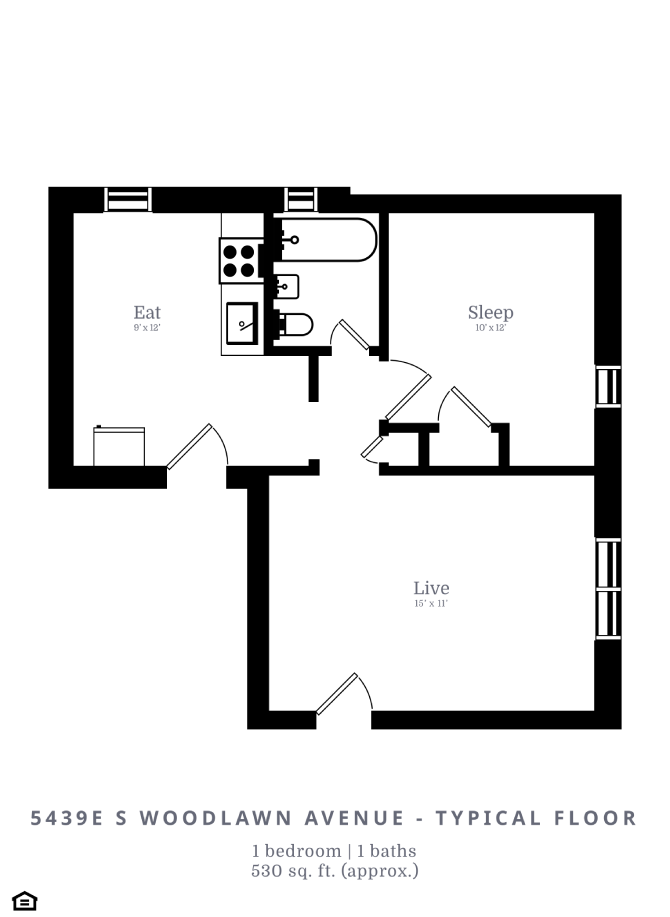 1 Bed |1 Bath