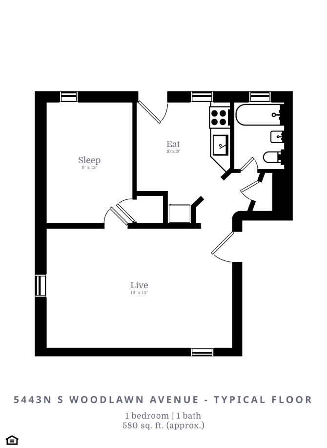1 Bed |1 Bath