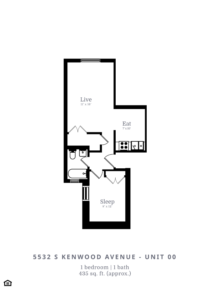 1 Bed |1 Bath