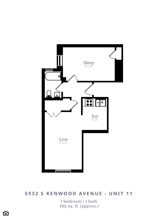1 Bed | 1 Bath