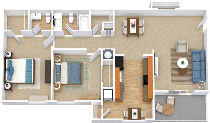 1701 Irondale Road 1-2 Beds Apartment for Rent - Photo Gallery 31