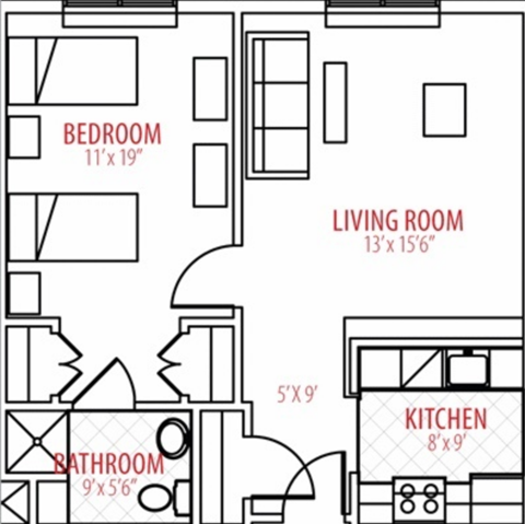 1718 North Sydenham Street 1-2 Beds Apartment for Rent - Photo Gallery 17