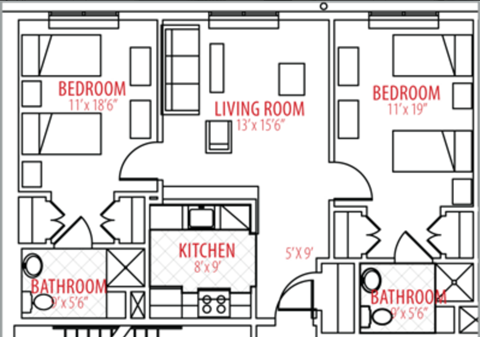 1718 North Sydenham Street 1-2 Beds Apartment for Rent - Photo Gallery 19