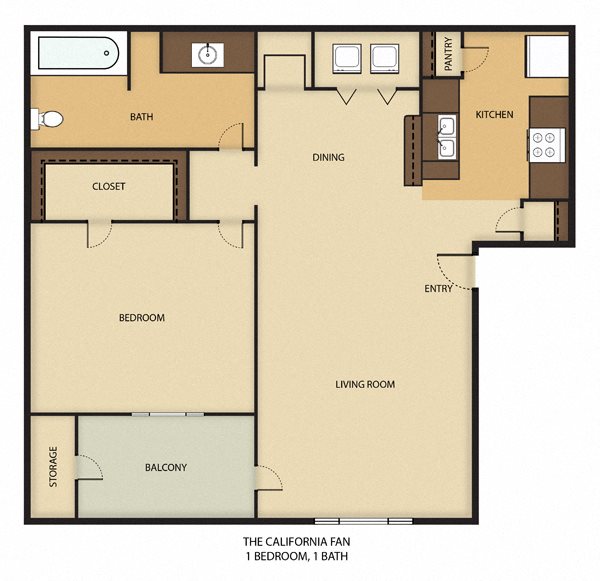 Floor Plans of Galleria Palms Apartments in Henderson, NV