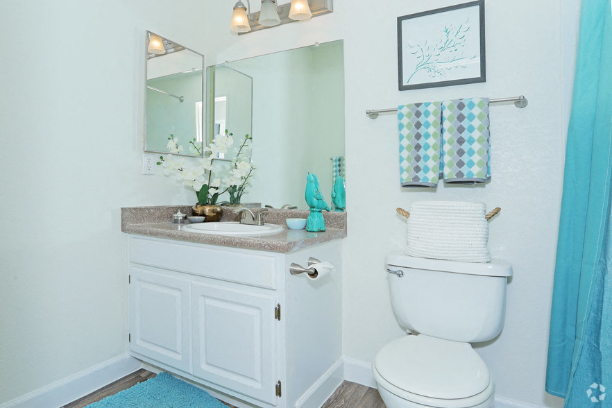 a bathroom with a toilet and a sink and a mirror