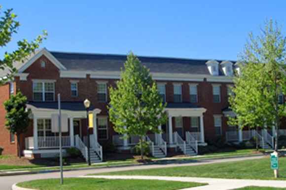 the building where the apartment is located
