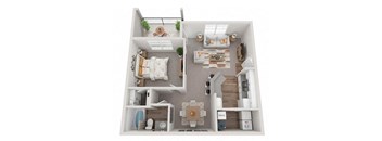 Plan1x1A at Hidden Creek, Morrow, Georgia