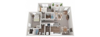 Plan2x2B at Hidden Creek, Morrow, GA