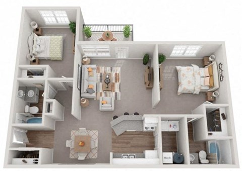 Plan2x2C at Hidden Creek, Morrow, GA 30260