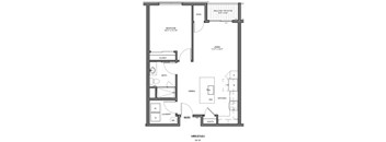 1 Bed Style 2 (Patio)