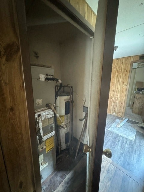 A room with a lot of construction materials and tools.