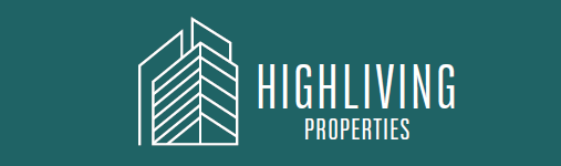 the logo for high living progressives on a green background