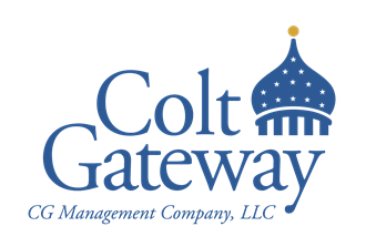 a logo for cold gateway ccg management company logo