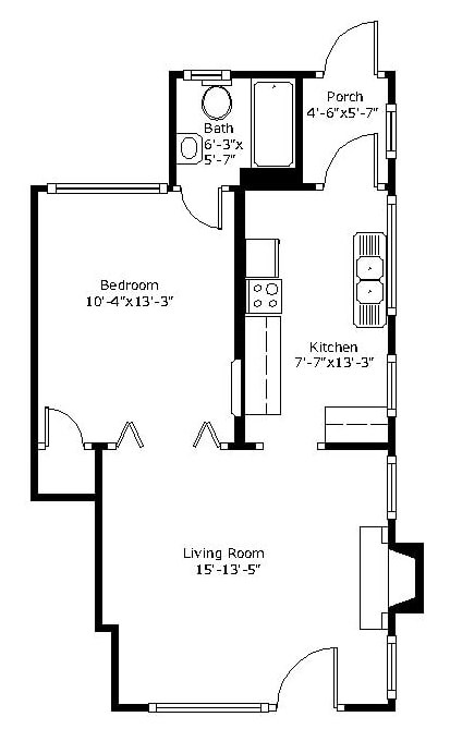 1509 Manhattan Street 1 Bed Apartment for Rent - Photo Gallery 4