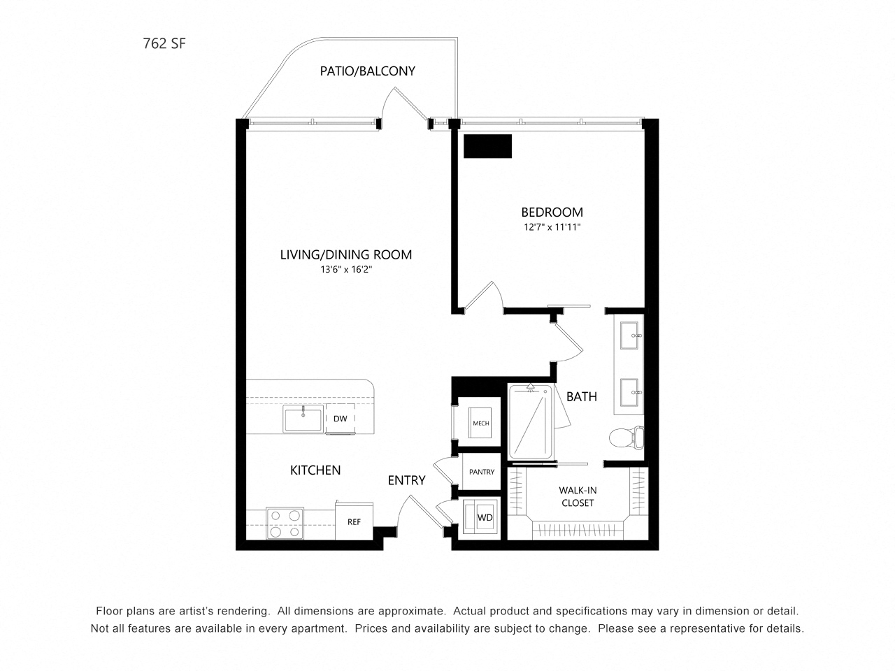 1 Bedroom A