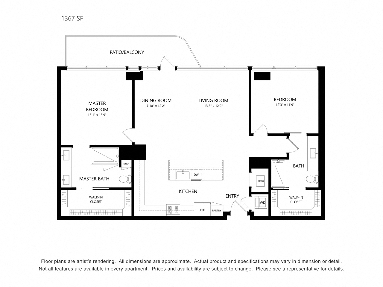 2 Bedroom E