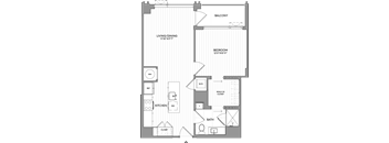 1-Bed-1-Bath-A21