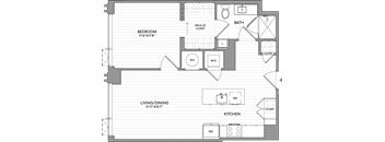 1-Bed-1-Bath-A22