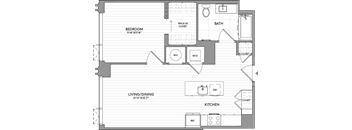 1-Bed-1-Bath-A23a