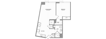 1-Bed-1-Bath-A27