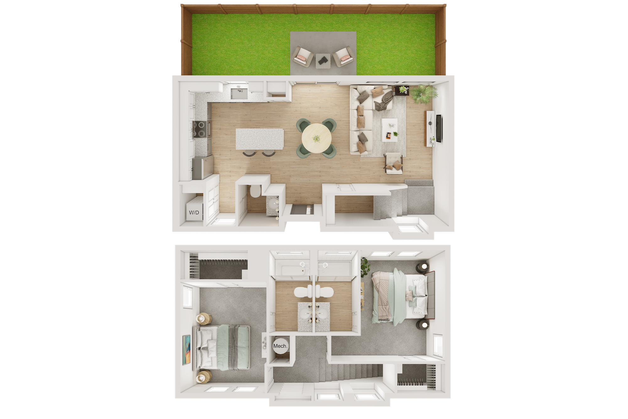 B2 Combined Floorplan