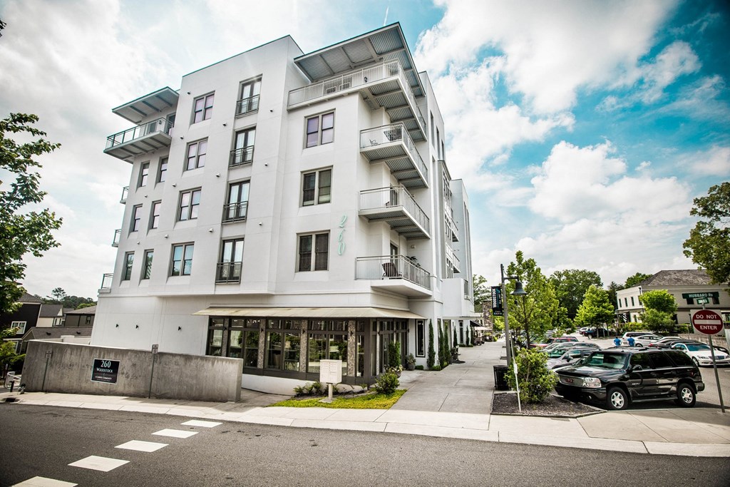 the building in which the hotel is located