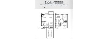 Fountainside Unit 3BD/2.5BTH