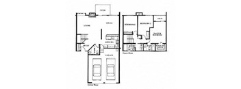 Lakeview Floorplan 3BD/2.5BTH