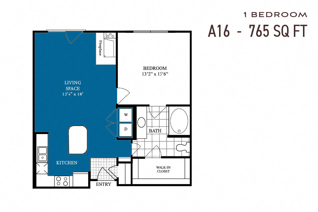 Commons Park West One Bedroom A16