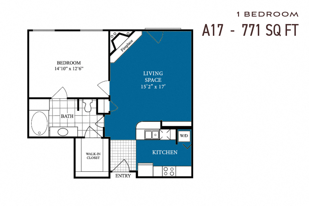 Commons Park West One Bedroom A17