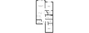 BD8 Open Two Bed + Den