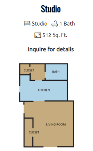 Studio Floorplan