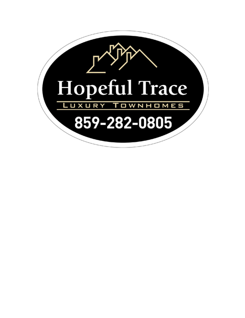 a black and white sticker with the words hopefull trace lucky tommies