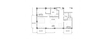 2 Bedroom/2 Bath Frog Alley