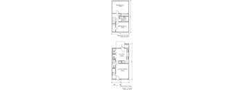 Arlington Terrace, 2 bedroom floor plan
